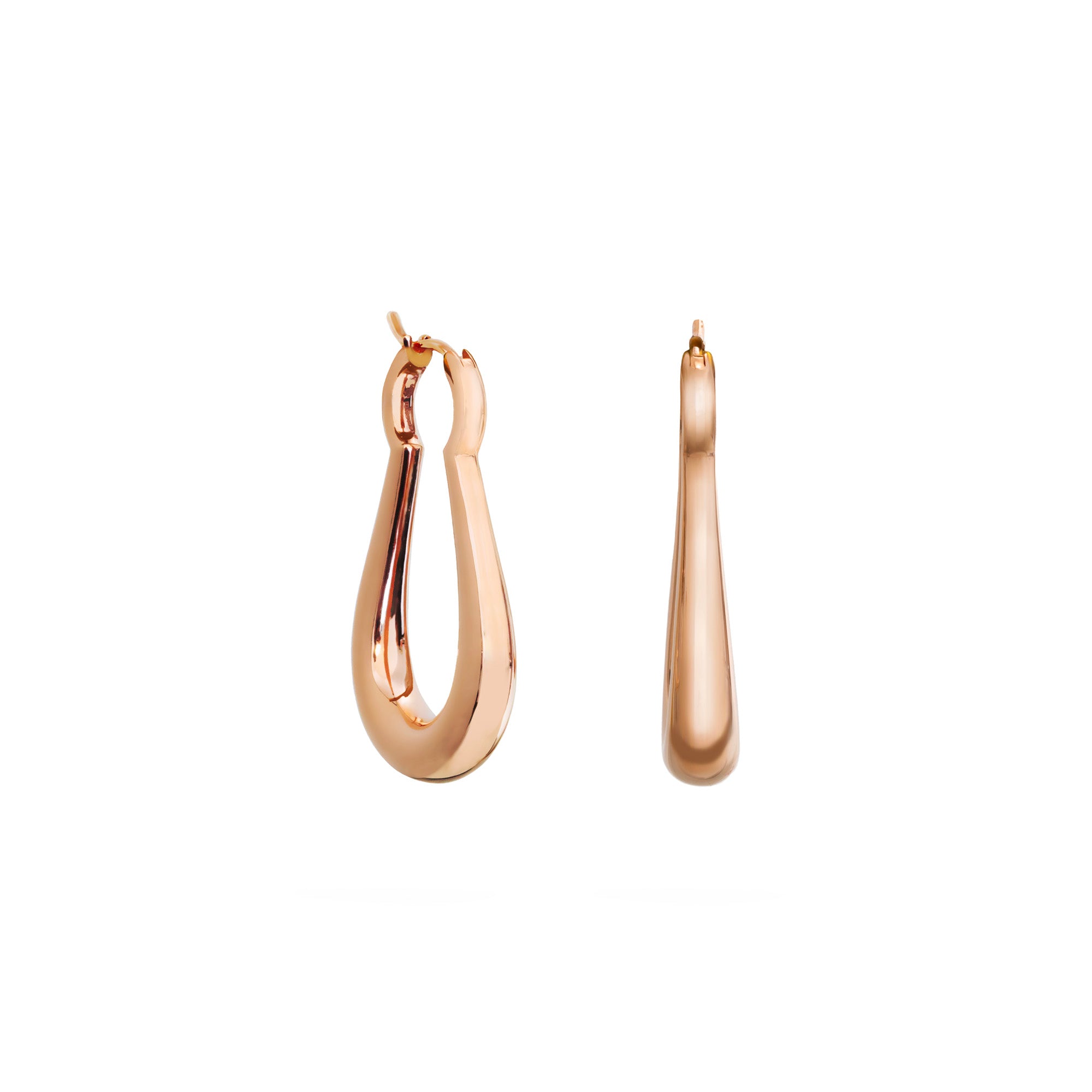 Vela Rose Gold Earrings